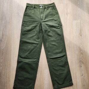 TNA Olive Green Utility Pants